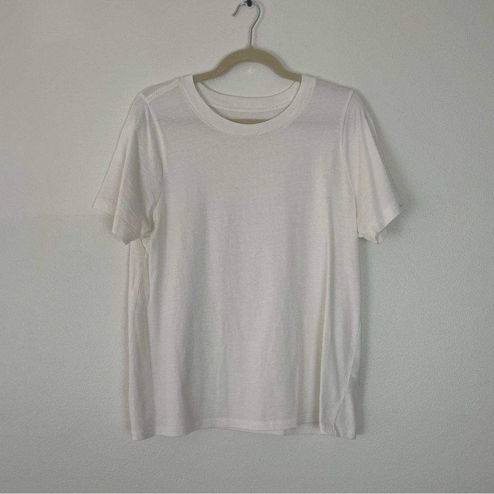 Madewell Soft White Supima Cotton T